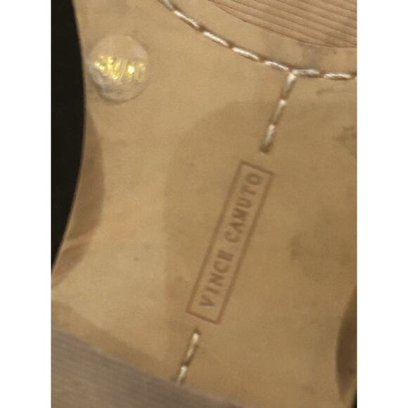 Vince Camuto Black Suede Booties size 9 M - Picture 7 of 10